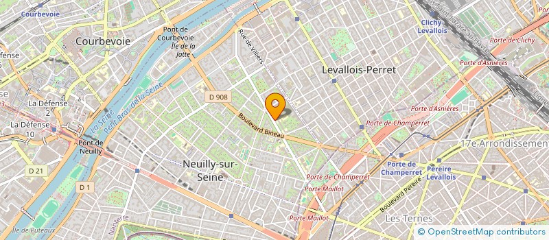 localisation de l'entreprise SOCIETE CIVILE IMMOBILIERE LES ROCHES NOIRES à NEUILLY-SUR-SEINE