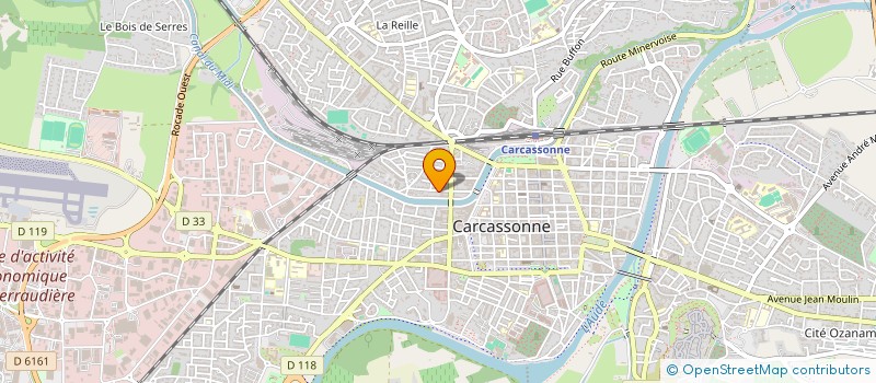 localisation de l'entreprise SOCIETE CIVILE IMMOBILIERE LES SALINES à CARCASSONNE