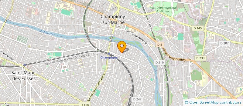 localisation de l'entreprise SOCIETE CIVILE IMMOBILIERE LES SARMENTS DES BELLES VUES à SAINT-MAUR-DES-FOSSES