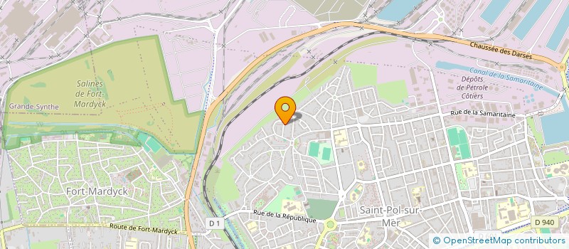 localisation de l'entreprise SOCIETE CIVILE IMMOBILIERE LES SCIERIES à DUNKERQUE