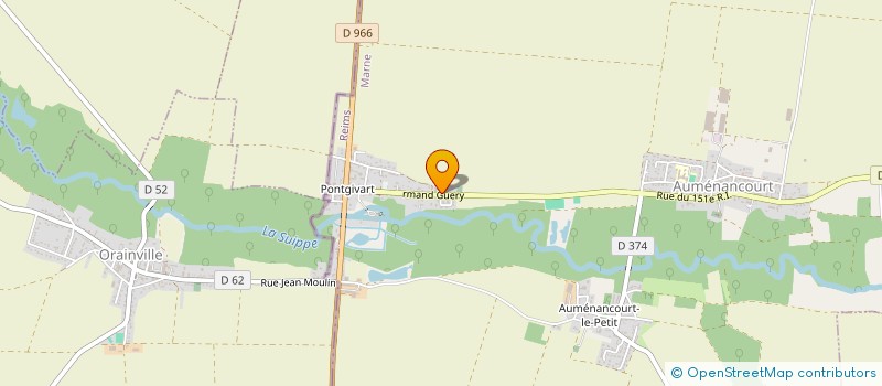 localisation de l'entreprise SOCIETE CIVILE IMMOBILIERE LES TANOUTES PAR ABREVIATION S.C.I. LES TANOUTES  AUMENANCOURT