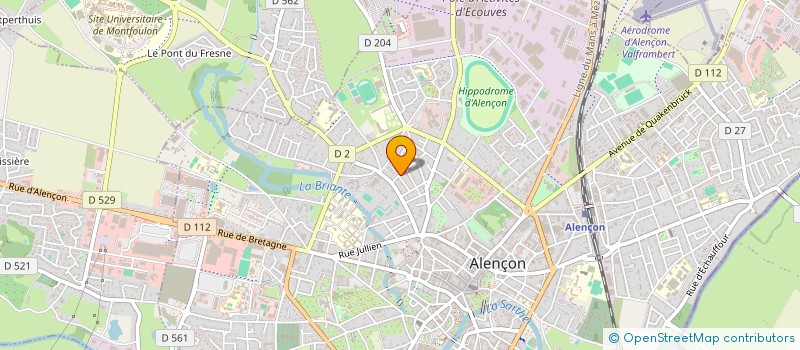 localisation de l'entreprise SOCIETE CIVILE IMMOBILIERE LES TROIS ARGANIERS à ALENCON