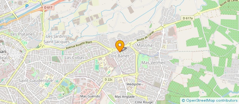 localisation de l'entreprise SOCIETE CIVILE IMMOBILIERE LES TROIS MARMOTTES  PERPIGNAN