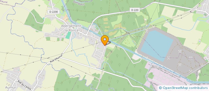 localisation de l'entreprise SOCIETE CIVILE IMMOBILIERE LES TROIS POUSSINS  ABERGEMENT-LA-RONCE