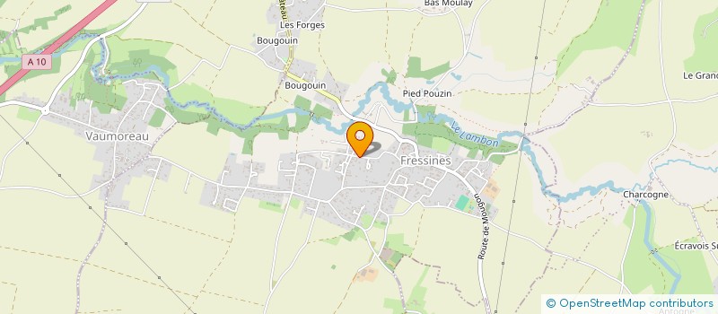 localisation de l'entreprise SOCIETE CIVILE IMMOBILIERE LES VIGNES  FRESSINES
