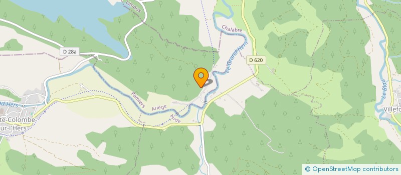 localisation de l'entreprise SOCIETE CIVILE IMMOBILIERE LES VIVIERS CATHARES à MONTBEL