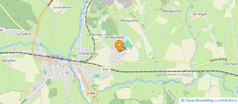 localisation de l'entreprise SOCIETE CIVILE IMMOBILIERE LESTAILLES71  TAGNIERE (LA)