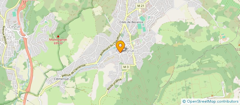 localisation de l'entreprise SOCIETE CIVILE IMMOBILIERE LEVERAGE & COMPANY  ROMAGNAT