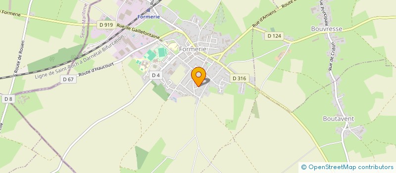 localisation de l'entreprise SOCIETE CIVILE IMMOBILIERE LEVERBE  FORMERIE