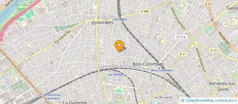 localisation de l'entreprise SOCIETE CIVILE IMMOBILIERE LG STANISLAS  COLOMBES