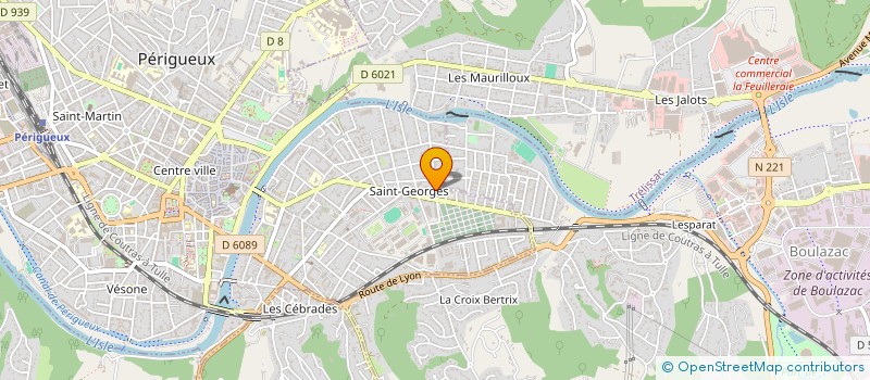 localisation de l'entreprise SOCIETE CIVILE IMMOBILIERE LGP KIFA à PERIGUEUX