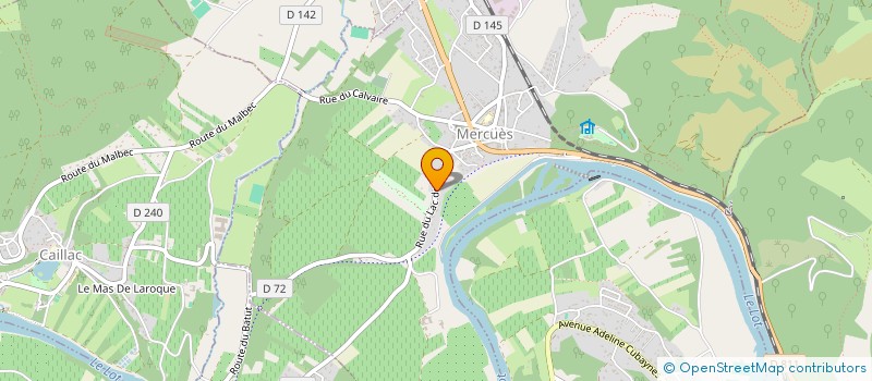 localisation de l'entreprise SOCIETE CIVILE IMMOBILIERE LHYSEA  MERCUES