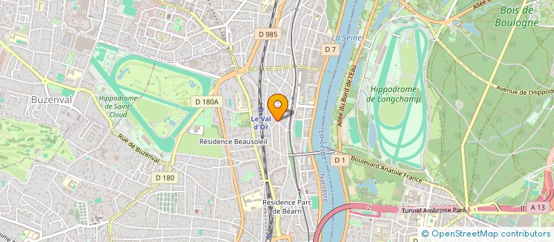 localisation de l'entreprise SOCIETE CIVILE IMMOBILIERE LIEGE MANEGOR à SAINT-CLOUD