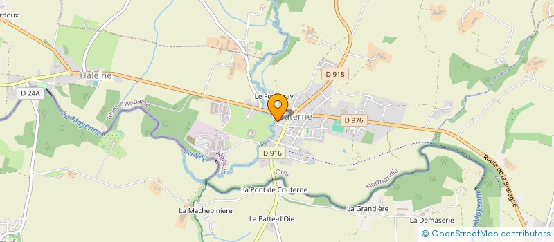 localisation de l'entreprise SOCIETE CIVILE IMMOBILIERE LIELOS à LA FERTE MACE