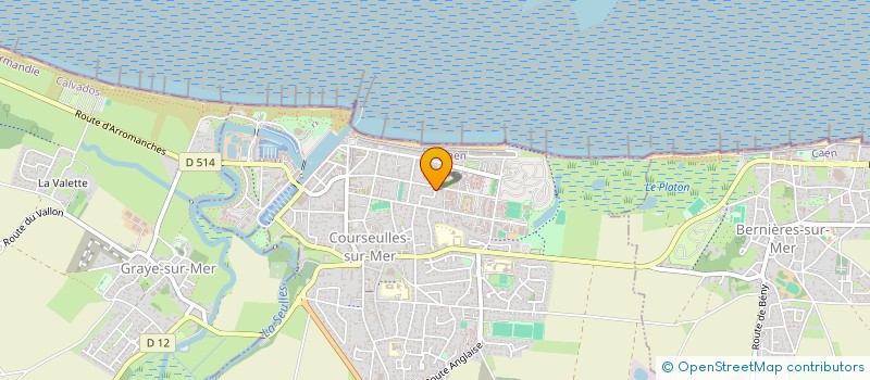 localisation de l'entreprise SOCIETE CIVILE IMMOBILIERE LIGHTNING à COURSEULLES-SUR-MER