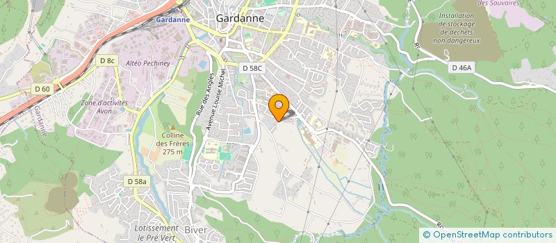 localisation de l'entreprise SOCIETE CIVILE IMMOBILIERE LILAS  GARDANNE