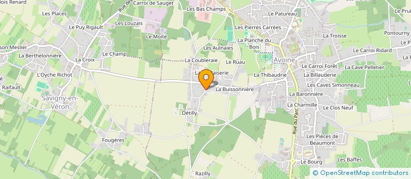 localisation de l'entreprise SOCIETE CIVILE IMMOBILIERE LILOU  BEAUMONT-EN-VERON