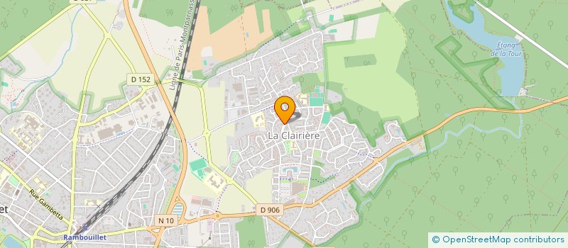 localisation de l'entreprise SOCIETE CIVILE IMMOBILIERE LIMBRA  RAMBOUILLET