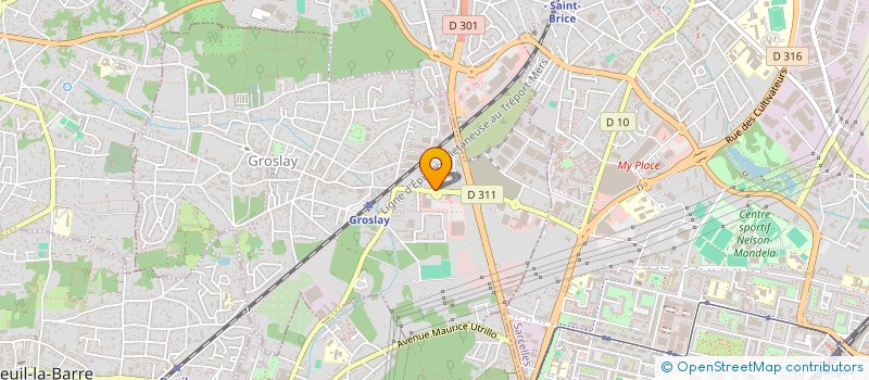 localisation de l'entreprise SOCIETE CIVILE IMMOBILIERE LIOCO à GROSLAY