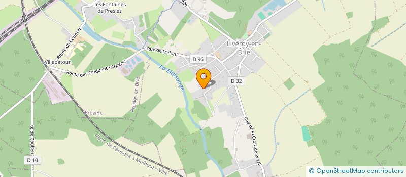 localisation de l'entreprise SOCIETE CIVILE IMMOBILIERE LIPALE à LIVERDY-EN-BRIE