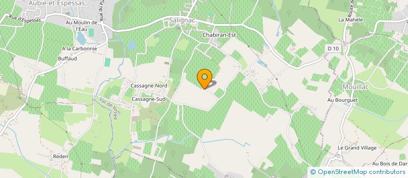 localisation de l'entreprise SOCIETE CIVILE IMMOBILIERE LISA  ARTIGUES-PRES-BORDEAUX