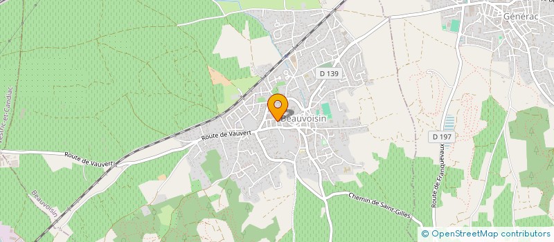 localisation de l'entreprise SOCIETE CIVILE IMMOBILIERE LISA  BEAUVOISIN