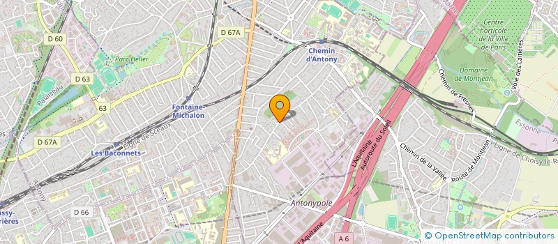 localisation de l'entreprise SOCIETE CIVILE IMMOBILIERE LISA à ANTONY