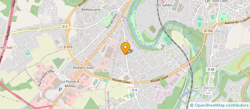 localisation de l'entreprise SOCIETE CIVILE IMMOBILIERE LIZOTOFY à SAINT-BENOIT