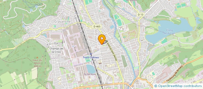 localisation de l'entreprise SOCIETE CIVILE IMMOBILIERE LLAPON  BELFORT