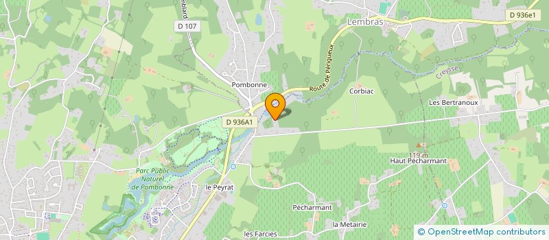 localisation de l'entreprise SOCIETE CIVILE IMMOBILIERE LLEIDA à PERIGUEUX