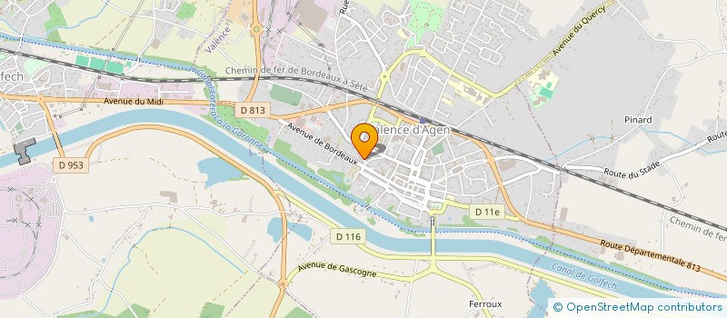 localisation de l'entreprise SOCIETE CIVILE IMMOBILIERE LLKM à VALENCE