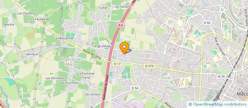 localisation de l'entreprise SOCIETE CIVILE IMMOBILIERE LM2J à CHARNAY-LES-MACON