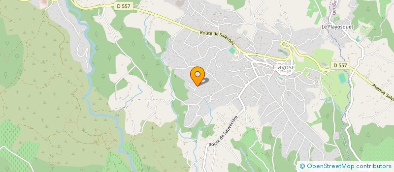 localisation de l'entreprise SOCIETE CIVILE IMMOBILIERE LOBINS-49  FLAYOSC