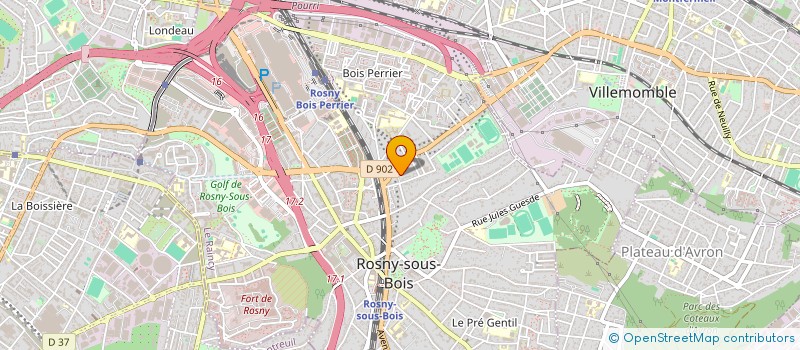 localisation de l'entreprise SOCIETE CIVILE IMMOBILIERE LOC' A' VENIR à ROSNY-SOUS-BOIS