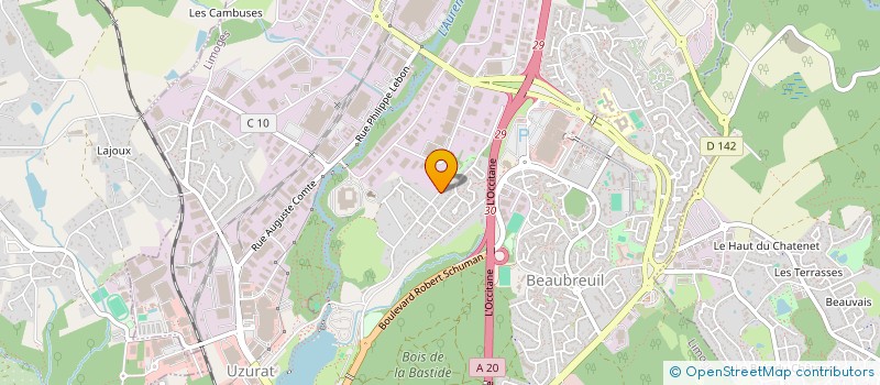localisation de l'entreprise SOCIETE CIVILE IMMOBILIERE LOCA à LIMOGES