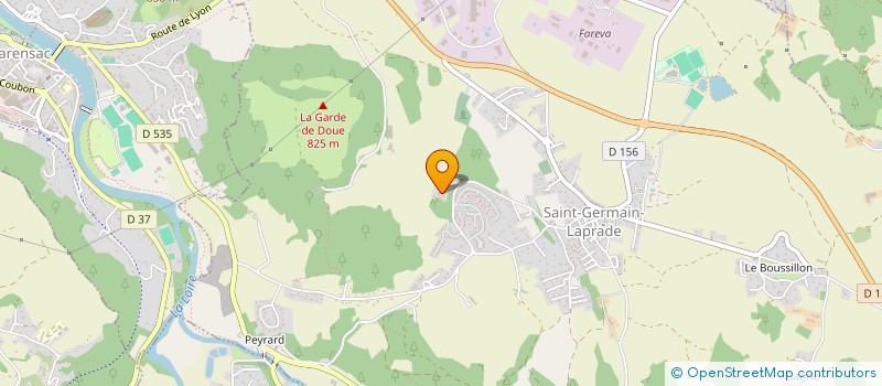 localisation de l'entreprise SOCIETE CIVILE IMMOBILIERE LOCAPART  SAINT-GERMAIN-LAPRADE