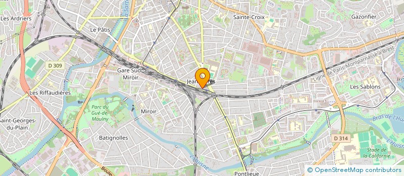 localisation de l'entreprise SOCIETE CIVILE IMMOBILIERE LOCEVI  LE MANS