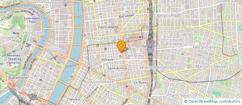 localisation de l'entreprise SOCIETE CIVILE IMMOBILIERE LOFT STORY  LYON