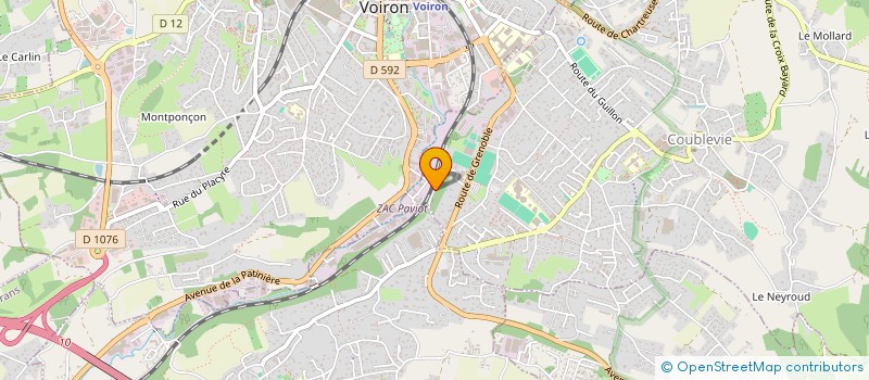 localisation de l'entreprise SOCIETE CIVILE IMMOBILIERE LOGIPRO  COUBLEVIE