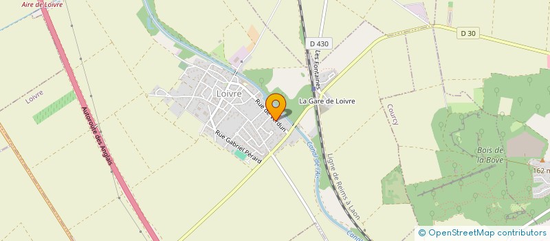 localisation de l'entreprise SOCIETE CIVILE IMMOBILIERE LOISIR ET DETENTE  LOIVRE