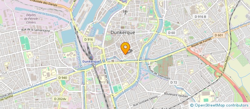 localisation de l'entreprise SOCIETE CIVILE IMMOBILIERE LOKIM à DUNKERQUE