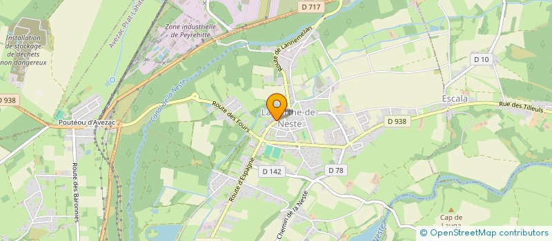 localisation de l'entreprise SOCIETE CIVILE IMMOBILIERE LOLITA  LA BARTHE-DE-NESTE