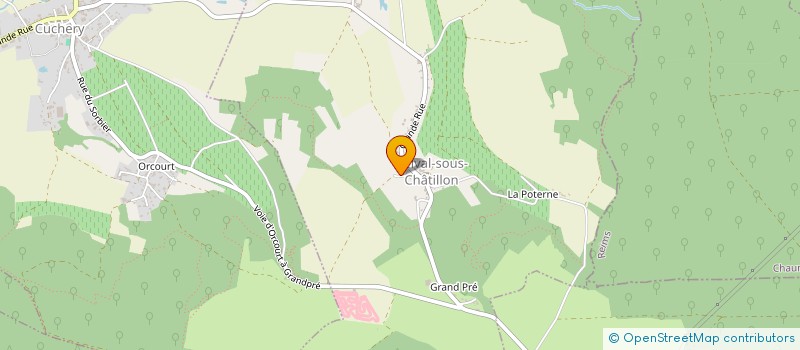 localisation de l'entreprise SOCIETE CIVILE IMMOBILIERE LORAIN  BELVAL-SOUS-CHATILLON