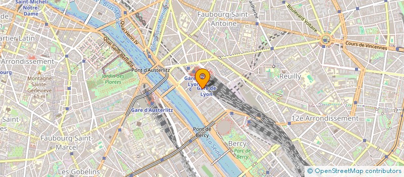 localisation de l'entreprise SOCIETE CIVILE IMMOBILIERE LORIOT  PARIS