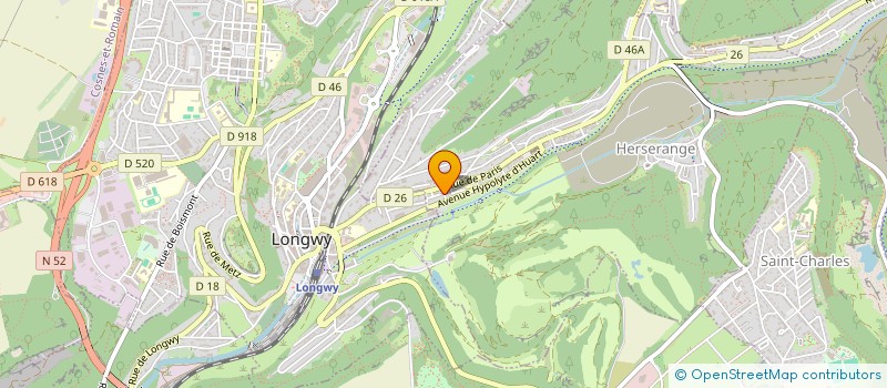 localisation de l'entreprise SOCIETE CIVILE IMMOBILIERE LOSARO  HERSERANGE