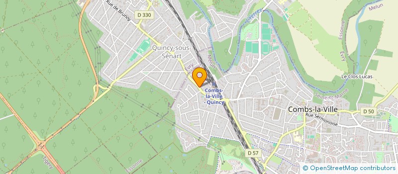 localisation de l'entreprise SOCIETE CIVILE IMMOBILIERE LOTTIME  COMBS-LA-VILLE