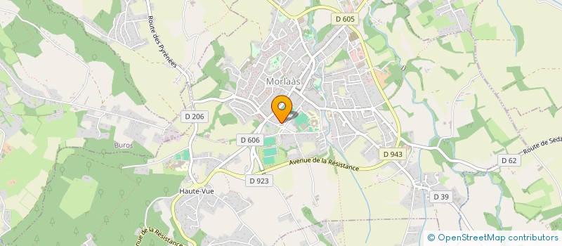 localisation de l'entreprise SOCIETE CIVILE IMMOBILIERE LOU POURICOU  MORLAAS