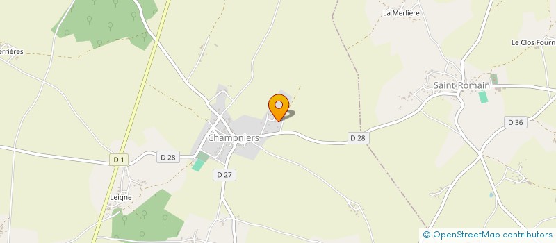 localisation de l'entreprise SOCIETE CIVILE IMMOBILIERE LOUGATHE, SCI LOUGATHE à CHAMPNIERS