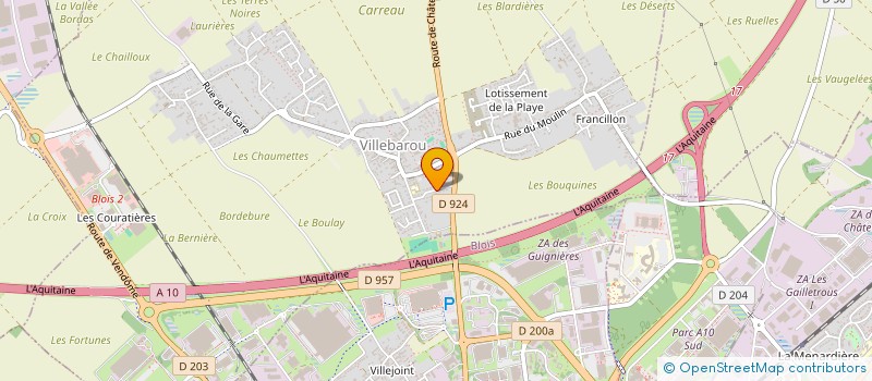 localisation de l'entreprise SOCIETE CIVILE IMMOBILIERE LOUIS ET JEANNE MOREIRA  VILLEBAROU