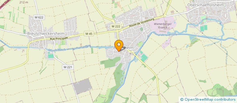 localisation de l'entreprise SOCIETE CIVILE IMMOBILIERE LOUNA  ACHENHEIM